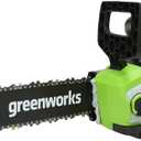 Greenworks 40V 14" Cordless Chainsaw, Electric Cordless, (Great For Storm Clean-Up, Pruning, and Camping) Tool only