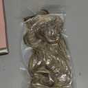 SARLA 2PCS Messy Hair Bun Hair Pieces Wavy Curly Synthetic Updo Fake Scrunchies Ponytail Extension for Women Sand