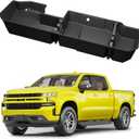 KINGGERI Under Seat Storage Boxes Compatible with 2019-2026 Chevy Chevrolet Silverado 1500/GMC Sierra 1500, 2020-2026 Silverado/Sierra 2500HD/3500HD | Double & Crew Cab Rear Underseat Organizer Box