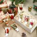 72 Pcs Christmas Hand Cream Bulk Gift Set Retro Christmas Mini Hand Lotion Travel Size Moisturizing Body Cream for Women Homeless Birthday Xmas Gift Stocking Stuffer