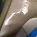 Women's High Heels Slingback Platform Pumps Stilettos Close Pointed Toe Heels Patent Solid Dating Party Dress Shoes, 6M 