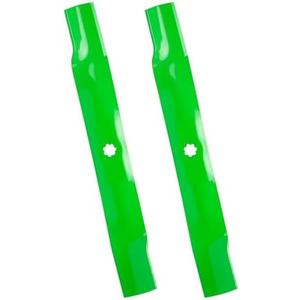 Magorfas Lawn Mower Blades High Lift Blade 42 inch Deck Fits for AM141034 AM137327 AM141032 M154061 for John Deere D130 D110 D105 D120 D125 X300 Z225 LA135 Z235 SST15 X310 Select Series, 2 PCS