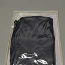 YANIBEST Silk Bonnet for Sleeping Women, Double Layer Hair Satin Bonnets with Elastic Band, Sleep Cap Curly Natural Hair (One Size, Black)