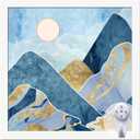 White Picture Frame, 18x18 Picture Frame for Square Photo Poster Canvas Certificate Document Display Horizontally or Vertically High Transparent Wall Gallery(Size 18 x 18 inches)