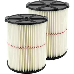 ATXKXE Replacement Filter Fit for Craftsman CMXZVBE38754 fit 5-20 Gallon shop vacuum (2 Pack)