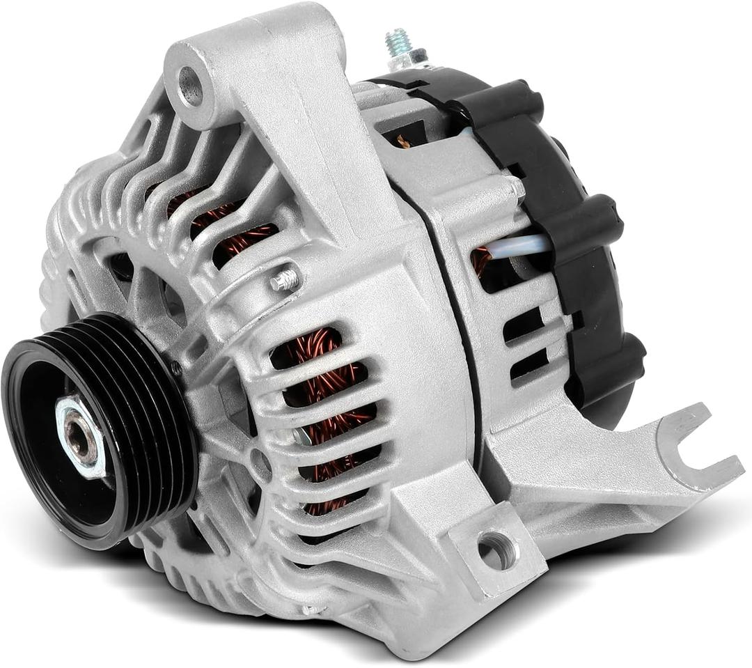 New Alternator Compatible for Chevrolet for Malibu 3.5L 2004-2009, 115Amp/12Volt High Output Alternator Replaces 11069