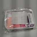 TSA Approved Travel Bottles for Toiletries, Leak Proof Refillable Travel Size Containers Kit with Silicone Squeezable Bottles Jars for Shampoo Lotion Conditioner, in Clear Bag, Pink