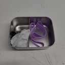 Everusely - Bento Box - Lavender, 27oz / 0.8 L - Stainless Steel Lunch Box with Leakproof Condiment Container - 3 Compartment Snack Organizer for On the Go Meals - Freezer & Dishwasher Safe