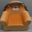 Cuddly Toddler First Chair, Premium Character Chair, Little Lion, 18 Month up to 3 Years (Orange)