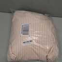 King Size 4 Piece Sheet Set - Ultra Soft & Cooling Bed Sheets - Fits 8 Inch to 16 inch Mattress - Wrinkle & Fade Resistant with Deep Pockets - Breathable, Comfy Hotel Luxury Bedding - Blush Stripes
