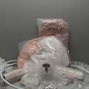 Uuoeebb Baby Swing for Infants, Portable Electric Baby Swings with Bluetooth, 5 Swing Speed, 10 Lullabies, 5-Point Harness, Remote Control & Touch Panel - Infant Swing for Indoor & Outdoor Use, Pink