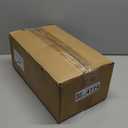 VPACKDUO 100 Pcs Gift Bags 8x4.5x10.8 Brown Kraft Paper Bags with Handles Bulk for Wedding, Party Favors, Grocery, Shopping, Retail Merchandise, Gift Sacks