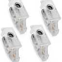 Car Door Lights Logo Projector 4PCS Ground Courtesy Light Led Puddle Light Compatible with RLX MDX ZDX TLX TL RDX Series