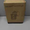 Porch Light with GFCI Outlet with Remote, Dusk to Dawn Outdoor Lighting with Outlet, Upgraded 4 Lighting Modes Motion Sensor Outdoor Lights, Waterproof Outside Lights for House Patio Garage Front Door (1-Pack, Black)