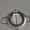 6 Inch Chinese Dumpling Maker Empanda Press, Stainless Steel Large Ravioli Maker, Pastry Tools, Jiaozi Maker, Dough Cutter for Pocket Pie, Pierogi & Hand Pie