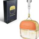 Car Air Freshener Hanging,Lambskin Diffuser,Essential Oil Diffuser for Car,Strong Freshener with Odour Eliminator Technology,Long Lasting Scents. (Golden Charm Encounter)