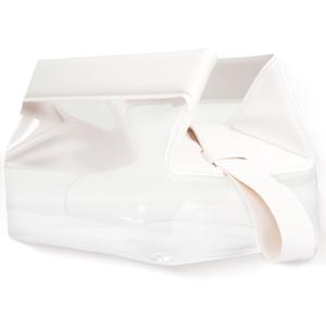 RAWILL Clear Toiletry Bag with Magnetic Closure, Toiletry Bags for Traveling Women,Small Makeup Pouch for Airplane, Vacation, Camping - 1Pc