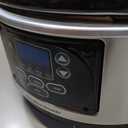 Hamilton Beach Portable 6 Quart Set & Forget Digital Programmable Slow Cooker with Lid Lock, Temperature Probe, Dishwasher Safe Crock & Lid, Stainless Steel (33969A)