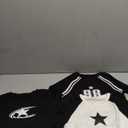 Sexy Y2K Clothes Star Top Women Graphic Tee Harajuku Retro Crop Tops Aesthetics Tops Baby Tee Shirts Womens, Set of 3 , XS