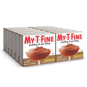 My T Fine Pudding, Chocolate, 3.125-Ounce (Pack of 12), BB Jan 2027