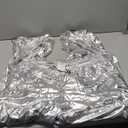 SHENHE Women's Y2k Metallic Cargo Pants Wide Leg Baggy Hip Hop Dance Rave Joggers Trousers XL