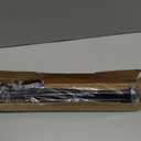 SMODBRODRE Curtain Rods for Window 32 to 62, Black 5/8 inch Splicing Single Window Curtain Rod Set with Brackets