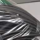 250FT Split Wire Loom Tubing, 1/4 Inch Wire Protector Tubing, Automotive Wire Flexible Conduit Cord Covers with 20 Cable Ties for Automotive Marine RV Agriculture Electrical Cable Protection