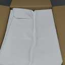 Fitable White Tablecloths for Rectangle Tables, 6 Pack - 70 x 120 Inches - Reusable and Washable Table Clothes for 6-8 Ft Tables, Polyester Fabric Table Covers for Wedding, Party, Banquet
