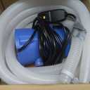 DeeprClean 300GPH Pool Filter Pump for Small Above Ground Pools, Promoted Water Circulation & Filtration, Fits Type-I Filter Cartridge,ETL Certified Small Pool Pump with GFCI for Safe Protection - Blue