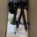 DELLAN 4-Tier Rotating Window Plant Shelf, Wall Mounted Indoor Hanging Plants Shelf, Modern Style