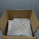 10x12 Area Rug Living Room Rugs - Washable Neutral Modern Abstract Soft Thin Large Rug Indoor Floor No Slip Rug Carpet for Bedroom Under Dining Table Home Office Decor - Brown Grey