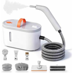 Steam Cleaner, Portable Handheld Steamer for Cleaning, Large Capacity Tank Pressurized Steam Cleaning Machine for Home, Car, Bathroom, Kitchen, Furniture, Grout, Floor, Tile