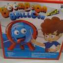 AALFA Balloon Pop Challenge Balloon Blast Party Game Family Fun Board Game with 10 Balloons, 9 Sticks, Dice, Stand, Red Frame