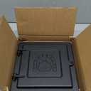 Chimney Cleanout Door, 8" X 8" Fireplace Cast Iron Clean Out Door with Closing Clasp for Indoor Outdoor Wall Chimney