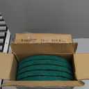 10 Pack 6 Inch 240 Grit Multipurpose Green Scrubber Scouring Pads Flocking Scuff Pads -Hoop and Loop Scuff Pads Conditioning Discs Polishing Pad for Furniture Automotive Cleaning, Rust Removal