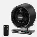 HOLMES Blizzard 8" Air Circulator Digital Fan, 3 Speeds, 90° Adjustable Hea