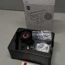 MEUS RACING ME-8B RC Transmitter 8 Channels 2.4GHz and Receiver for 1/8 1/10 1/18 1/24 RC Crawler Car Boat TRX4 TRX4M SCX10 SCX24 Upgrades Parts (Black)