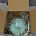 Hamilton Beach 3-in-1 Electric Egg Cooker for Hard Boiled Eggs, Poacher Eggs, Omelet Maker & Vegetable Steamer, Holds 7, Mint (25504)