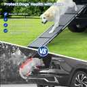 Dog Ramp for Car, Pawlify 71" x 17.3" Dog Ramps for Large Dogs with Anti-Pinch Handle and Anti-Slip Rug Surface, Folding Dog Ramp Up to 250LBS, Portable Dogs Car Ramp for SUV, Trucks