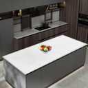 47.3''x23.6''(120cmx60cm) Extra Large Silicone Mat for Kitchen Counter, Heat Resistant Countertop Protector, Non-Slip Waterproof Kitchen Island Mat, Easy to Clean, Semitransparent