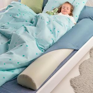 Bed Bumpers for Toddler, Non-Slip Bed Rails for Toddlers for Twin, Queen, King Beds, Machine Washable Bumpers Cover for Easy Care（Size：52" x 7" x 4.5"）
