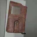 FALAN MULE Small Wallet for Women Leather Bifold Compact Small Womens Wallet with RFID Blocking