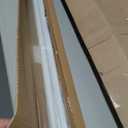 LazBlinds No Tools No Drill Cordless Roller Shades, 100% Blackout Roller Blinds for Windows, Thermal Insulated UV Protection Waterproof Roll Up Window Blinds and Shades, 36'' W x 48'' H, White