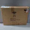14" Mosaic Outdoor Side Table,Patio Accent Table Round Coffee Table, 14 inches x 14 inches x 21.34 inches