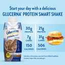 Glucerna Protein Smart Diabetes Care Shake, Chocolate, Diabetic Meal Replacement to Support Blood Sugar Management, 30g Protein, 150 Calories, Ready to Drink, 11-fl-oz Bottle, 12 Pack