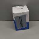 5 STARS UNITED Knee Pillow for Back Sleeping  Memory Foam Cushion for Sciatica Pain Relief  Under Leg Support for Sleeping on Back  Large Half Moon Bolster for Bed, White