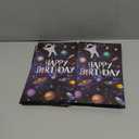 Pajean 28 Pcs Outer Space Birthday Party Favors Space Gift Bags Bulk Solar System Treat Goodie Bags for Candy Snack Popcorn Galaxy Planet Astronaut Theme Happy Birthday Party Supplies Decorations