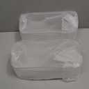 Bath Toy Storage Holder for Bathtub, Clear Bath Toy Organizer Large Capacity Bathtub Toy Storage Shower Caddy for Bathroom (2 Large)