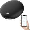 iLuv SmartShaker 3, Wireless Bed Shaker for Hearing Impaired & Heavy Sleepers, 20 Alarms, Call & App Alerts, Bluetooth, Rechargeable Battery, Auto DST, iOS & Android Compatible