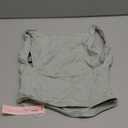 QINSEN Women's Sexy Open Back Sleeveless Crop Tank High Neck Slim Fit Cropped Tee Shirt Y2k Tops (Medium)